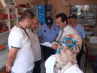 KANTİN VE İŞYERLERİNE SIKI DENETİM