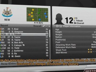 FIFA 12 - Mode Carrière part 3  le Centre de Formation