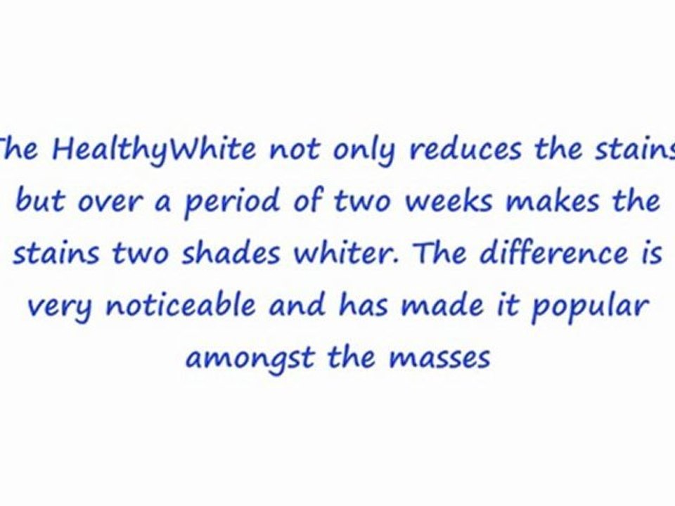 Philips Sonicare HealthyWhite Power Toothbrush Review