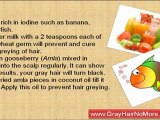 gray hair treatment home natural cure treatment