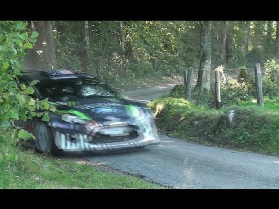 Essais pré-France 2011 BLOCK/GELSOMINO FIESTA WRC