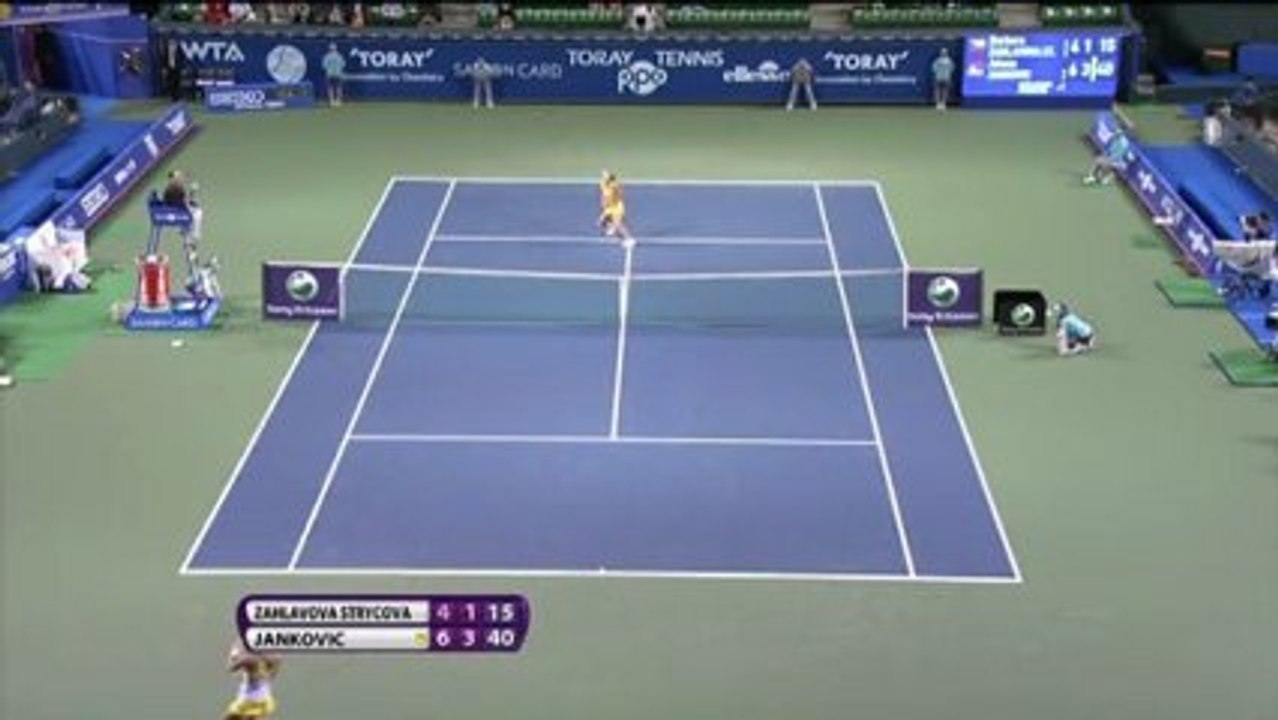 Tokio - Jankovic in Runde 3