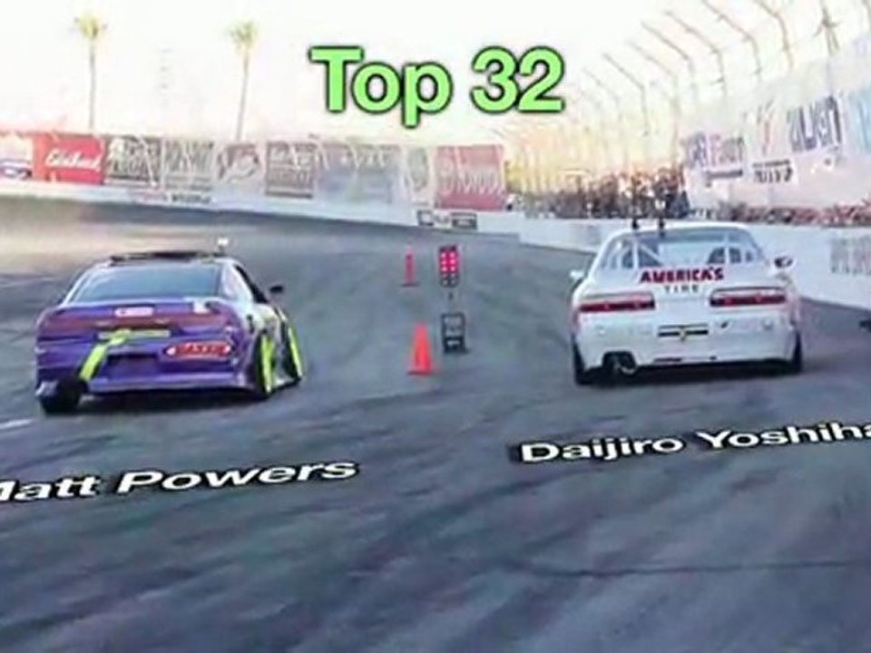 Daijiro Yoshihara Formula Drift 2010 - Irwindale Round - Falken Tires