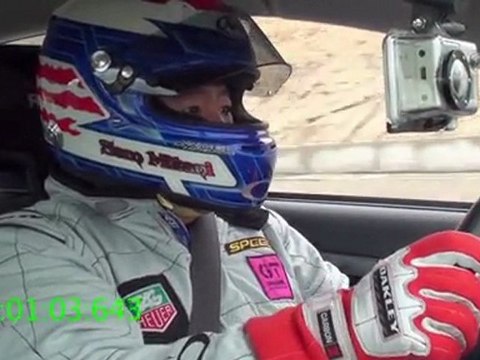 Mitsubishi Lancer Evo SE laps Laguna Seca at the GTGP