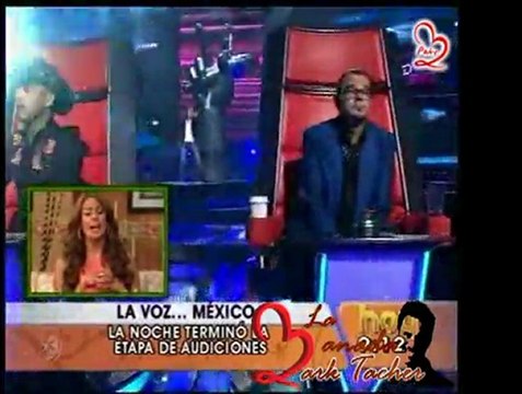 MARK TACHER HABLA DEL 3er PROGRAMA DE LA VOZ EN EL PROGRAMA HOY-SEPT 26/11