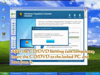 Reset Windows Password with Windows Password Unlocker