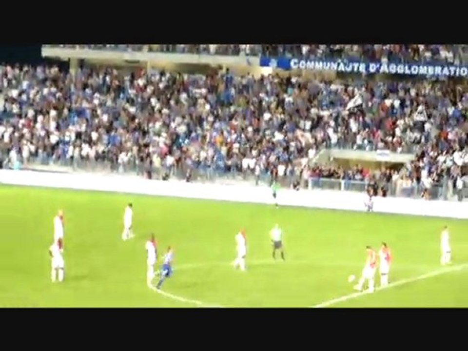 02 Bastia 1 Monaco 1 - 16092011 - Après le premier but du SCB