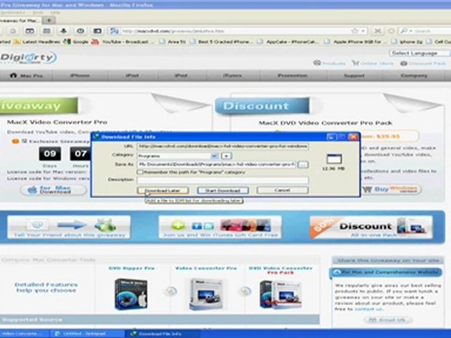 Macx Video Converter Pro Free License Code For All Giveaway Video Dailymotion
