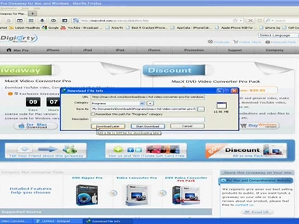 MacX Video Converter Pro- Free License code for All (Giveaway)
