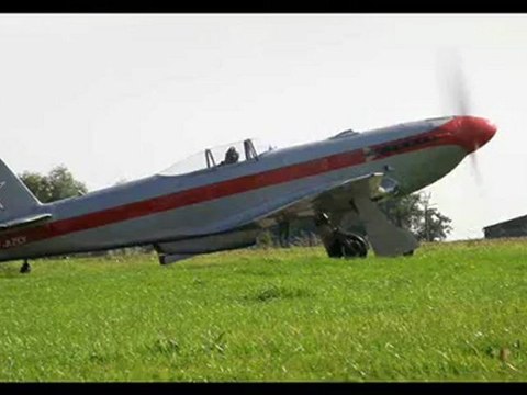 AERO-YVETOT : Mise en route du YAK 3 pour le vol d'Etretat . . .