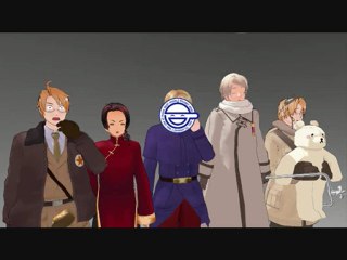 [MMD] APH Get Down! - UK/England