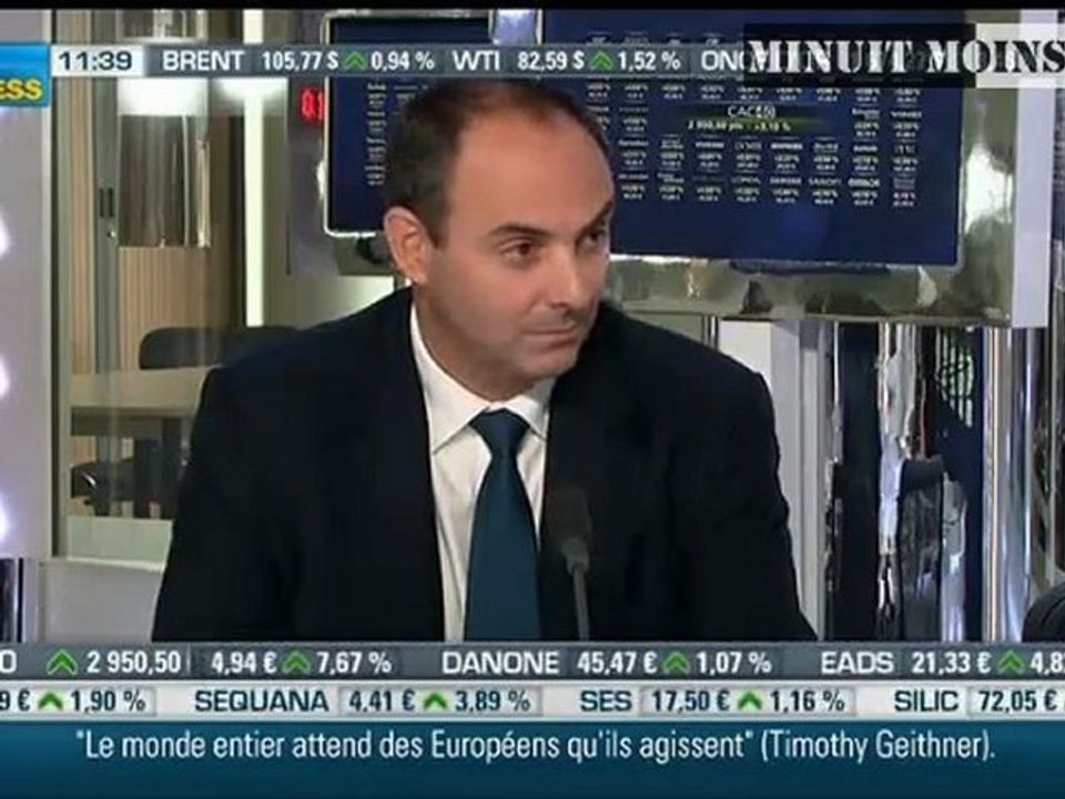 Olivier Delamarche - Les politiques sont des incapables  - 27/09/2011 - BFM Business - 27 septembre 2011