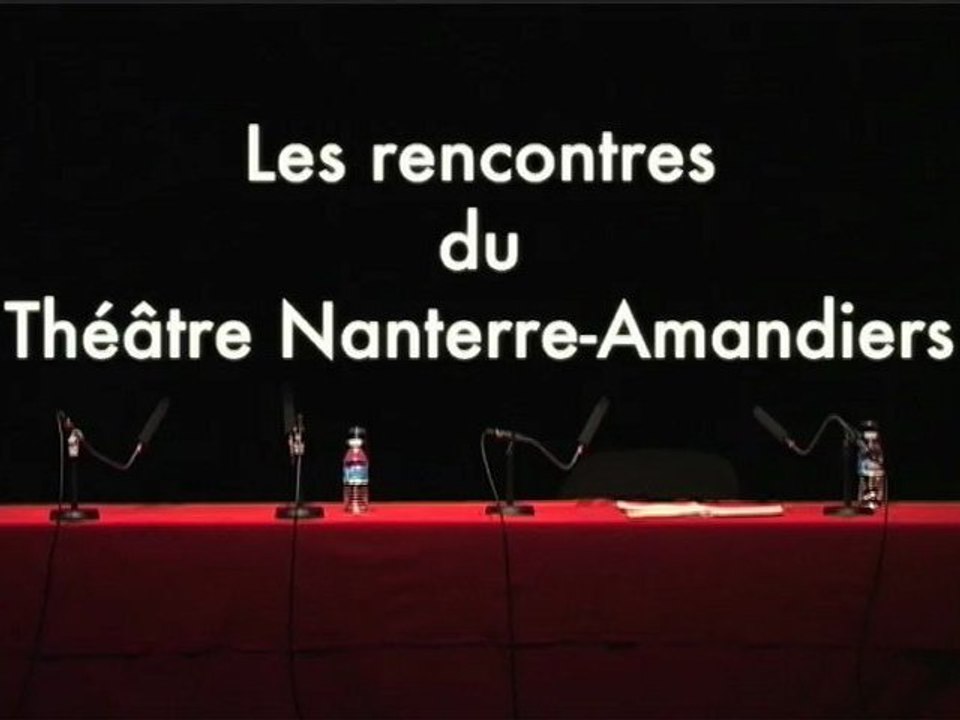 conférence Alaa El Aswany et Jean-Louis Martinelli