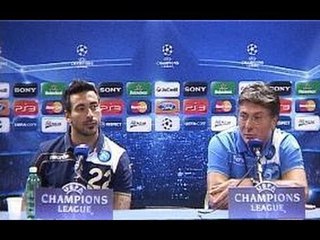 Napoli - Notte da Campioni - Mazzarri e Lavezzi