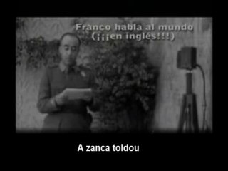 Franco falaba galego (hablaba gallego)