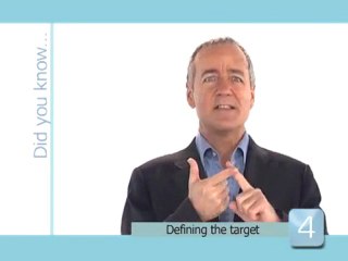 Defining the target - Andrew's Tip #4