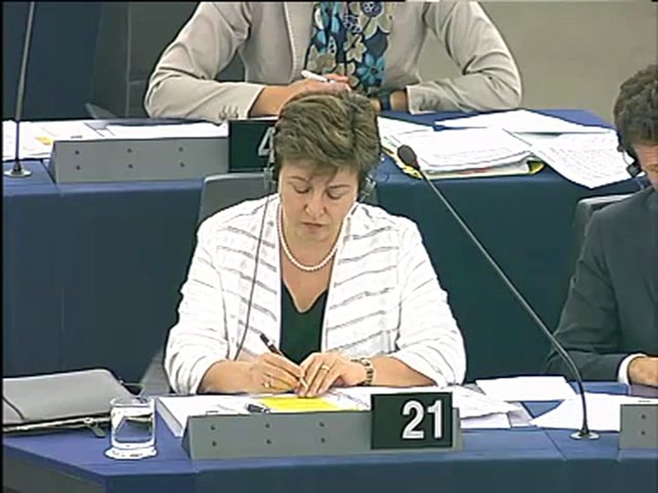 Charles Goerens on European disaster response