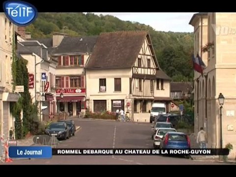 Rommel débarque au château de la Roche-Guyon