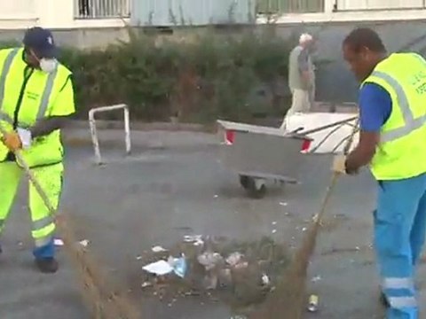 Operation propreté- Quartier les Moulins - mardi 27 septembre 2011 -