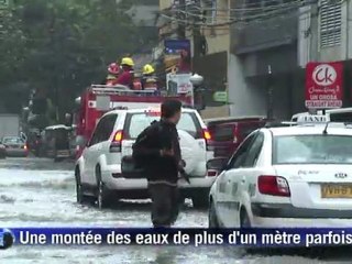 Philippines: le typhon Nesat fait au moins sept morts