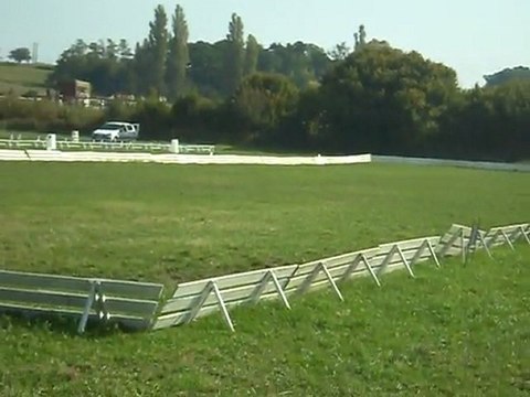 Dressage du CCE de la chois, le 25 Sept. 2011. Sim & Gwen
