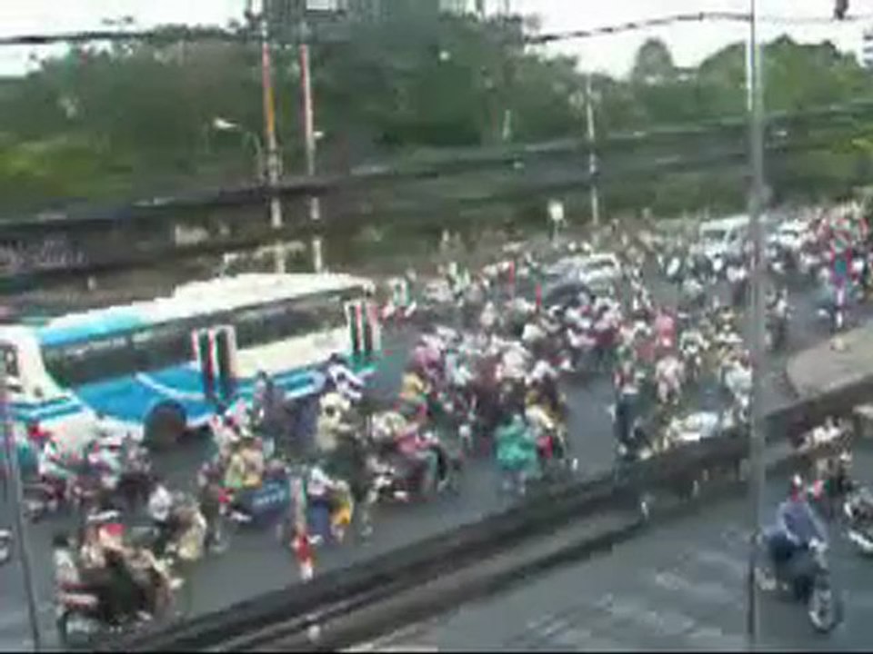 trânsito em Saigon