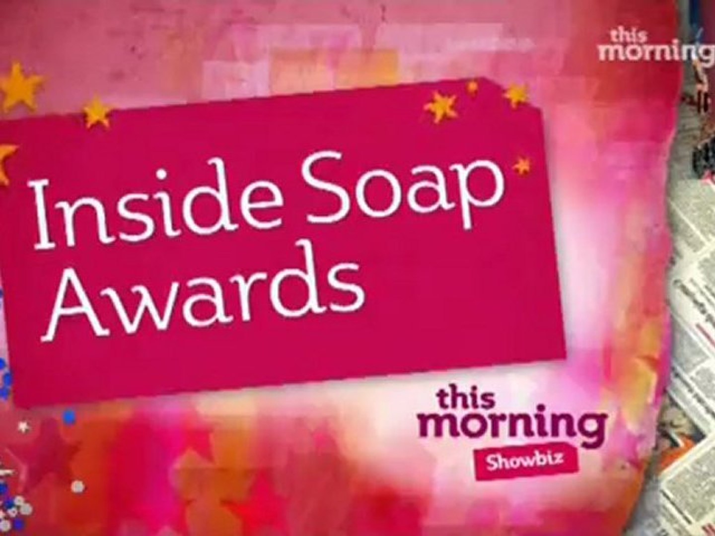 ⁣Inside Soap Awards