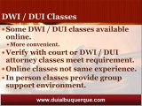 Albuquerque DUI Attorney Talks about DUI Classes