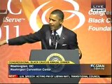 President Obama Speaks At The Congressional Black Caucus - 9-24-2011