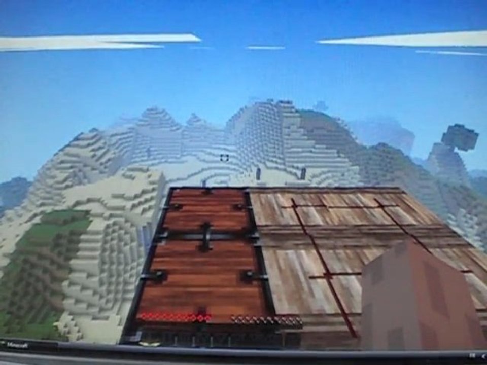 la 50e sur minecraft avec plein de truc