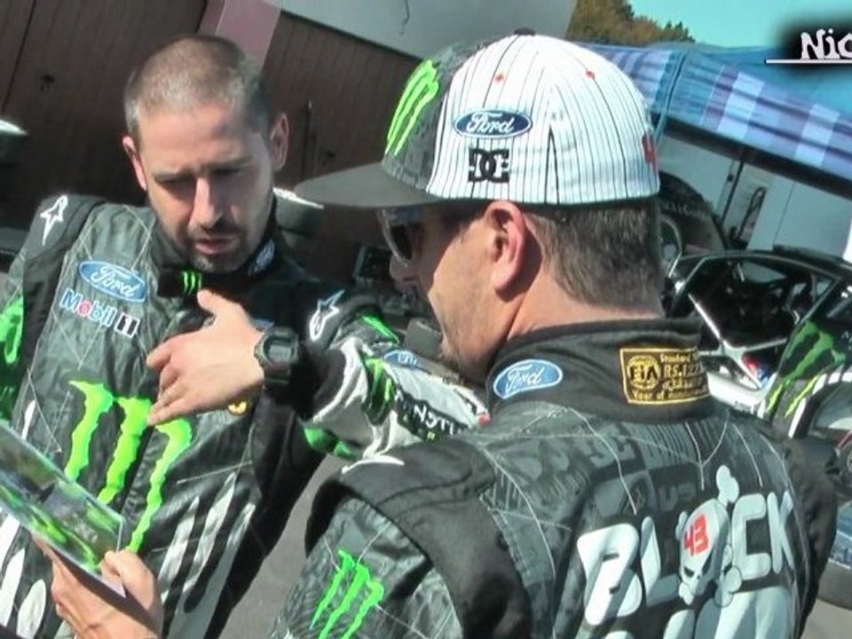 Test Ford Fiesta WRC - Ken Block (HD)