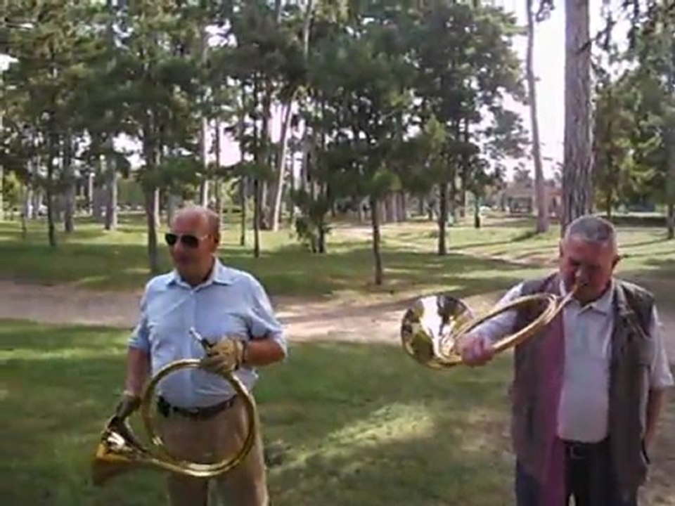 "Le sanglier" par le Cercle des Sonneurs du Bois de Boulogne