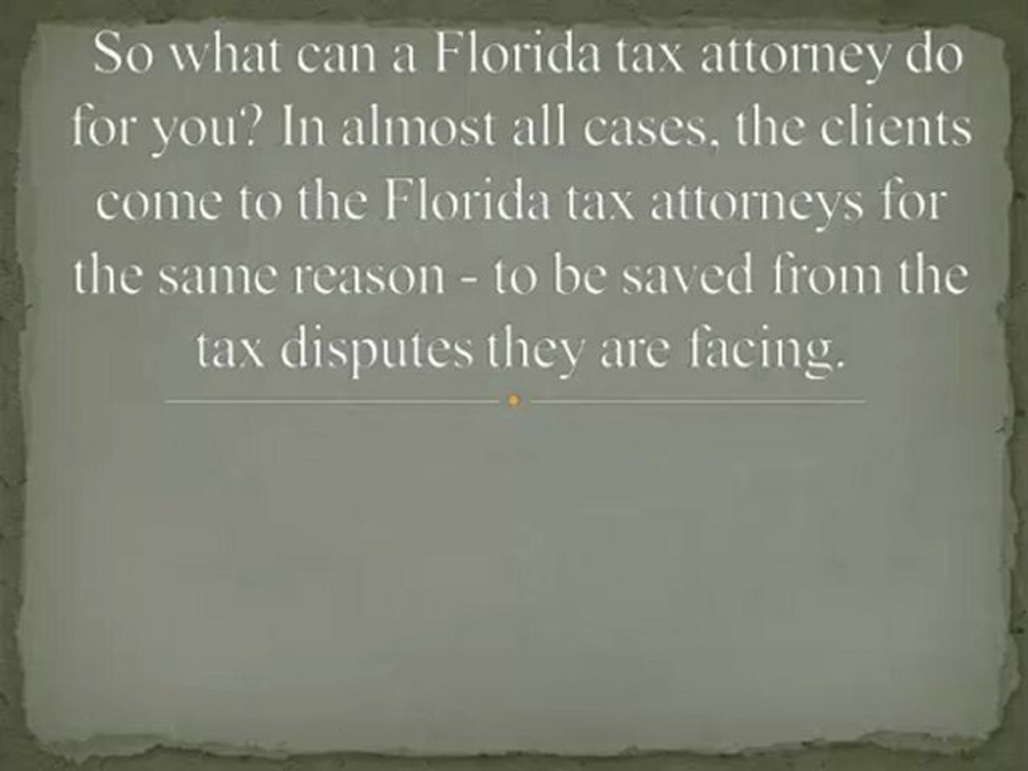 ⁣Learn The Facts About Florida Tax Attorneys