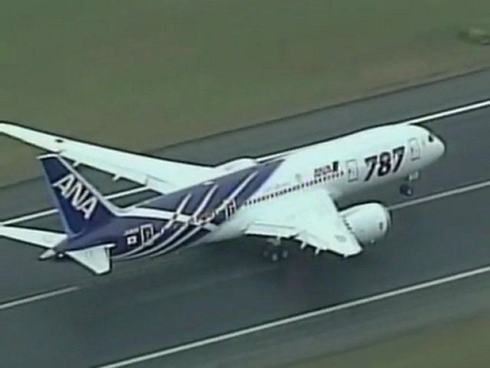 Dreamliner rumo ao Japão