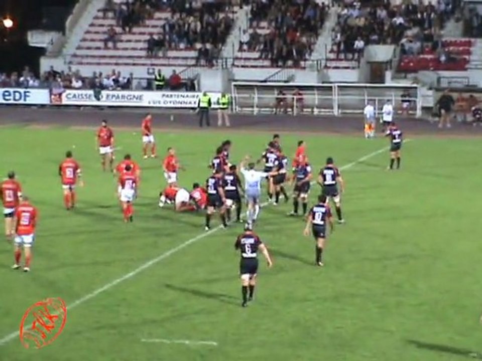 Vidéo supporters et match OYONNAX - AUCH le 24.09.2011