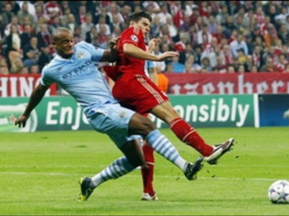 Bayern Munich 2-0 Manchester City Gomez-double