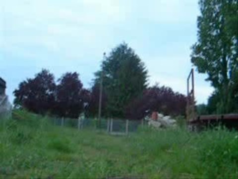 blaster en cam embarqué en rodage