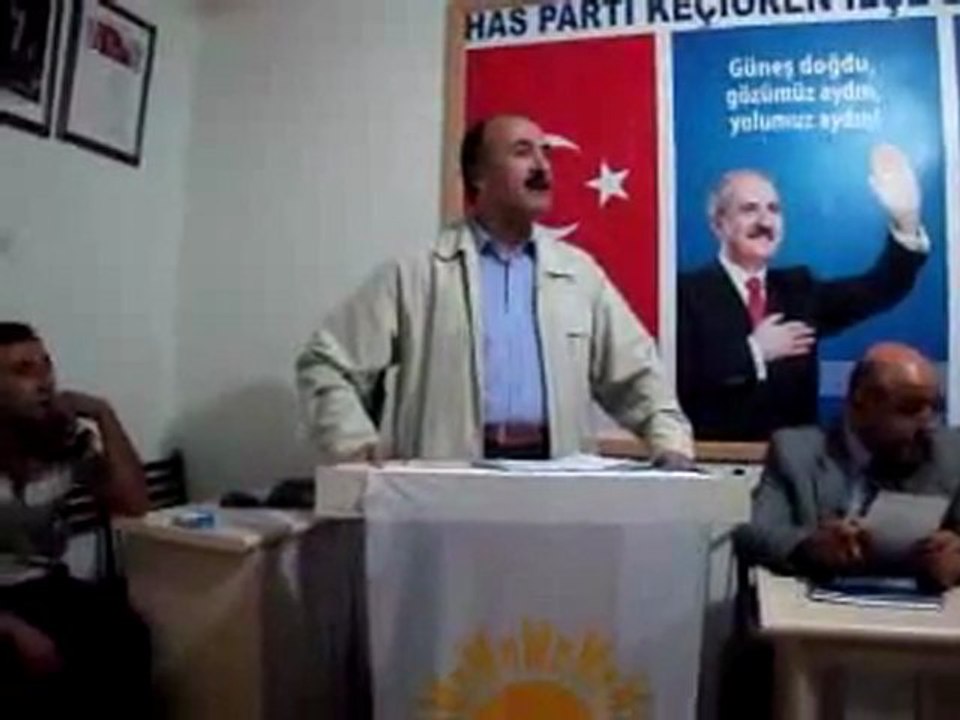 CAFER GÜNEŞ KEÇİÖREN HAS PARTİ İLÇE KONUŞMASI