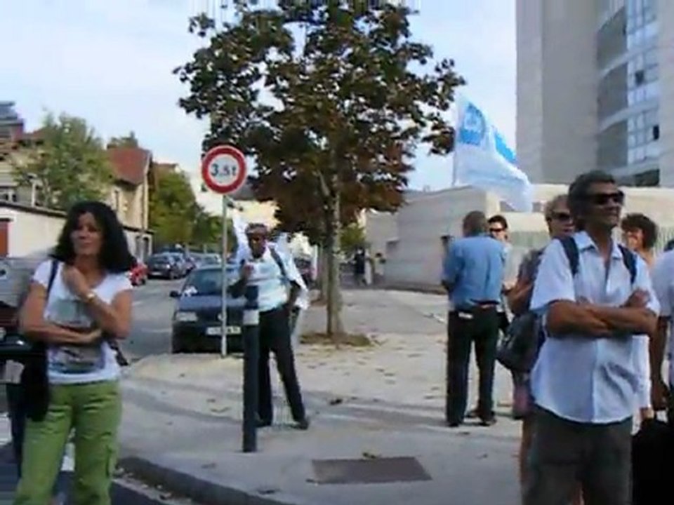 prise de parole d'un syndicat enseignant devant le Conseil Général du jura