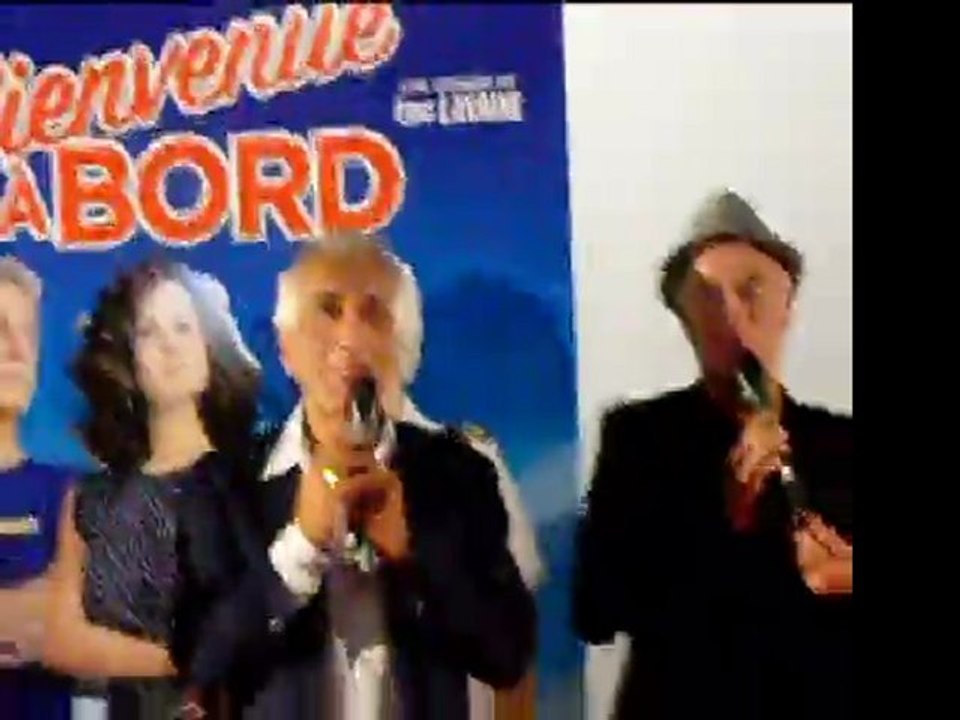 Avant premiere Bienvenue à Bord Orléans le 27/09/2011 en présence de Franck Dubosc, Gérard Darmon et Eric Lavaine !