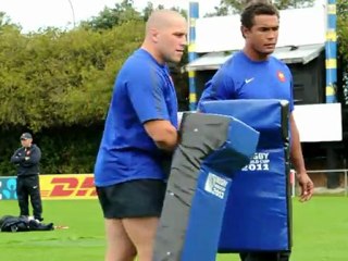 French players deny 'tensions' at Rugby World Cup