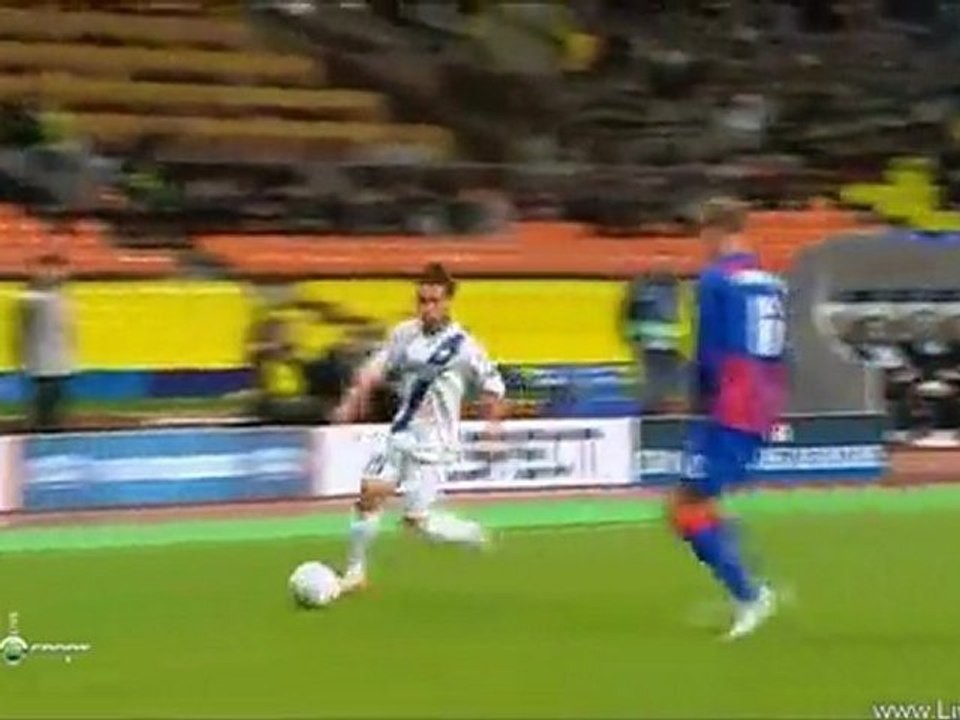 長友佑都チャンピオンズリーグ初アシスト！　CSKA - インテル　2011-12