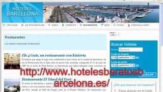 Hoteles baratos barcelona
