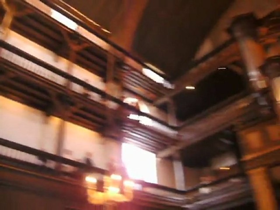 St Jean de Luz : le grand orgue de la cathédrale, en action