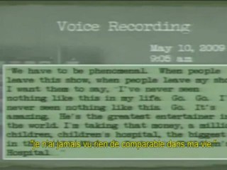 La voix de Michael Jackson diffusée au procès du Dr Murray