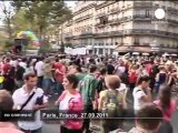 French teachers on the streets - no comment