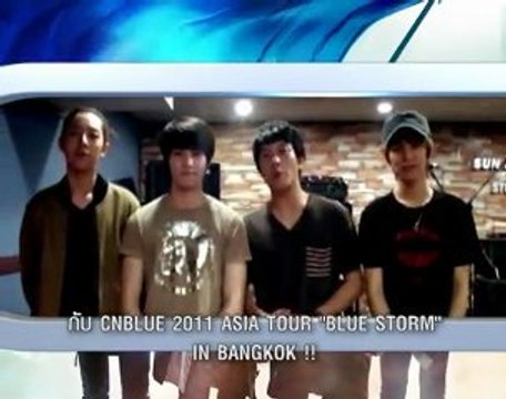 [Official] CNBLUE 2011 ASIA TOUR CONCERT BLUESTORM IN BANGKOK