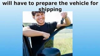 Vehicle Shipping Precautions That You Should Take