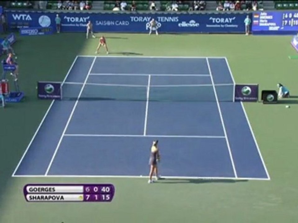 Tokio - Görges scheitert an Sharapova