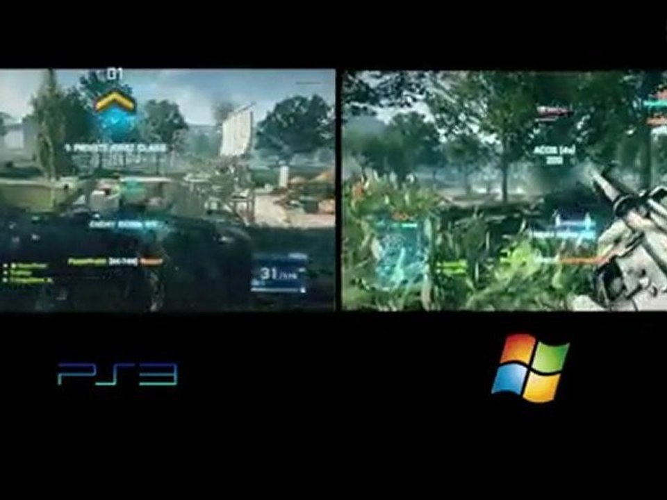 Battlefield 3 BETA Comparison